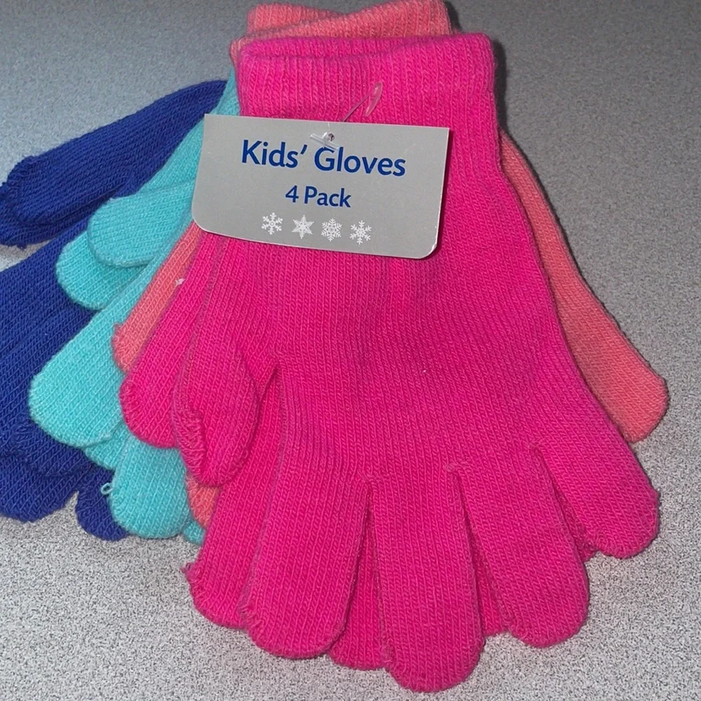 Gloves Kids Winter Gear Snow Hand Warmers Poppy 4 Pack winter mittens